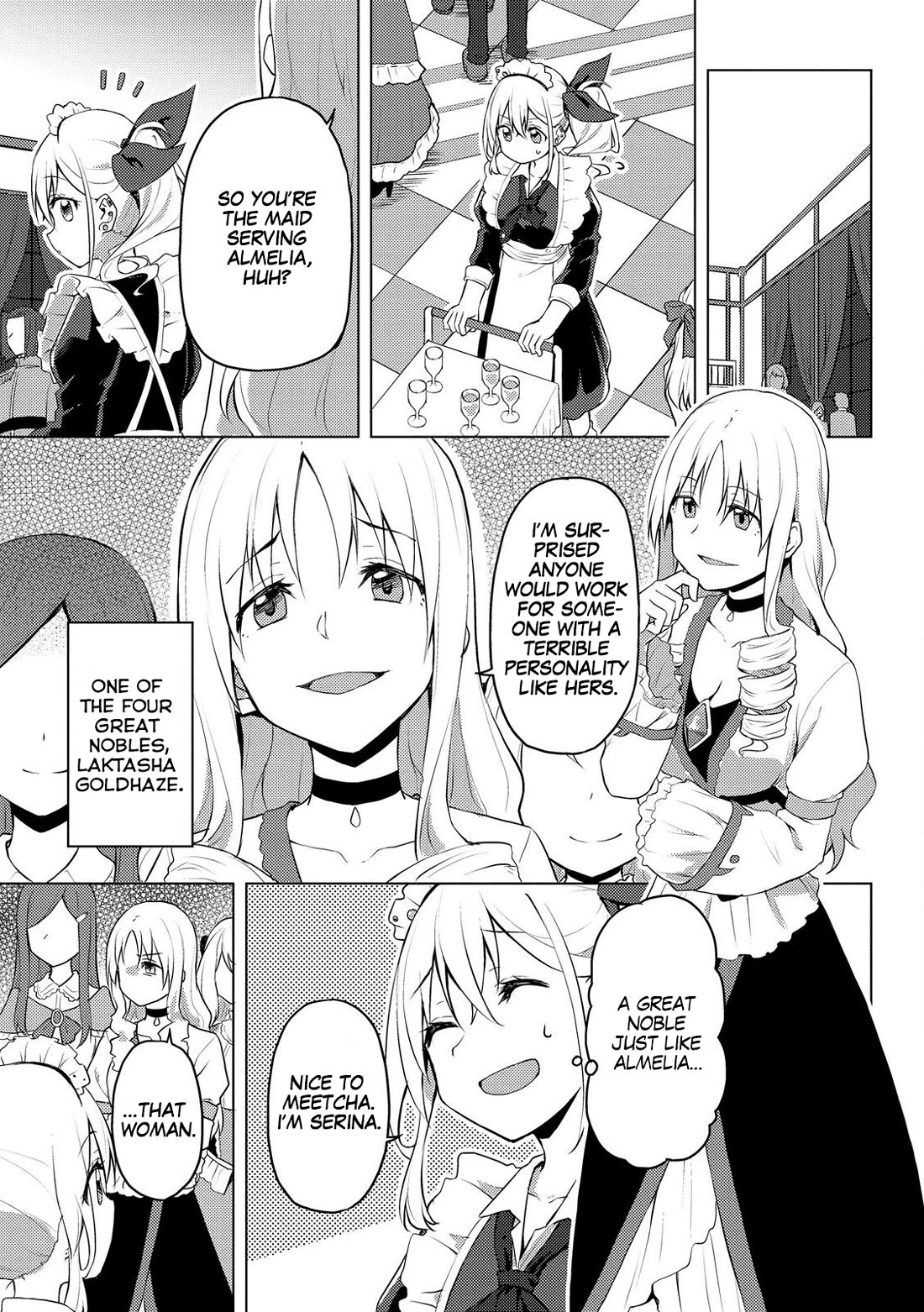 Gal Maid & Villainess: Only Milady's Happy End Will Win! Chapter 1 page 17 - Chapter 1: I Met Your Smile