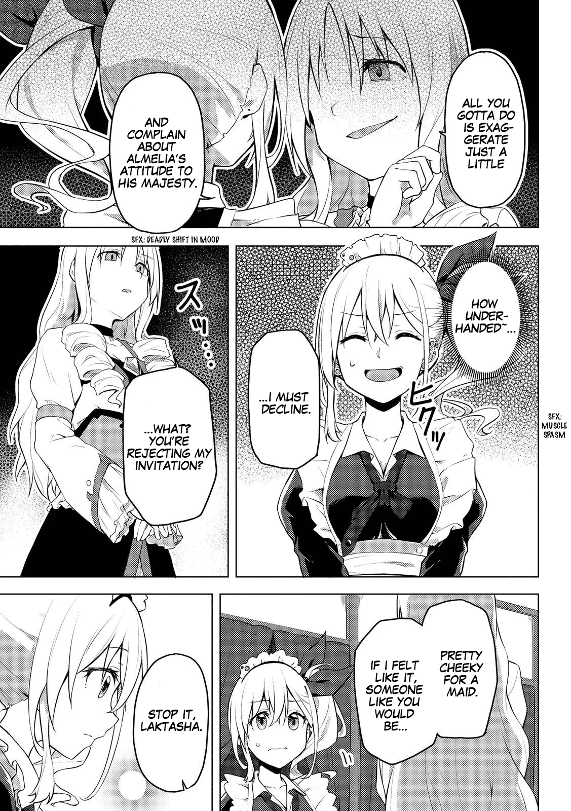 Gal Maid & Villainess: Only Milady's Happy End Will Win! Chapter 1 page 19 - Chapter 1: I Met Your Smile