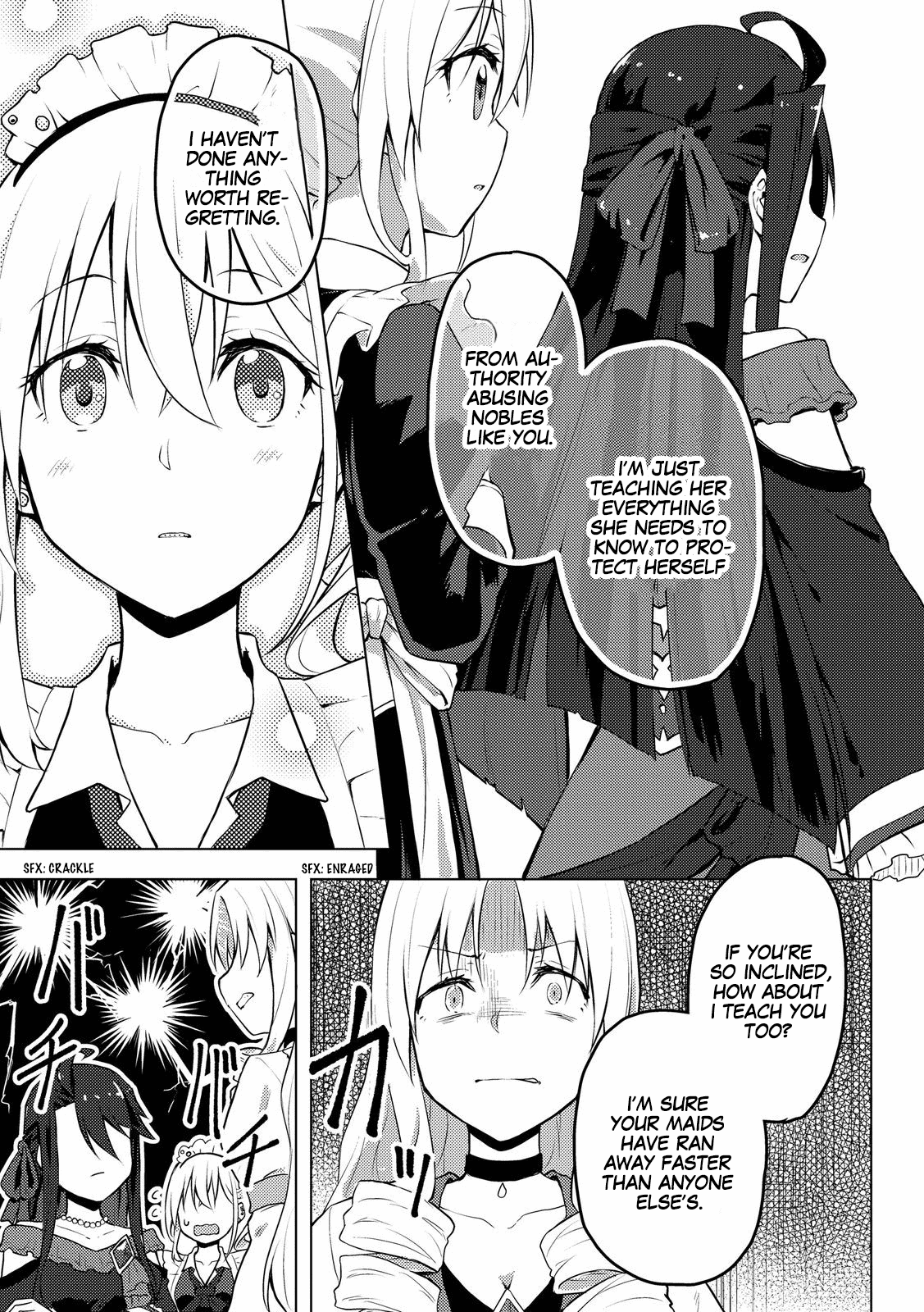 Gal Maid & Villainess: Only Milady's Happy End Will Win! Chapter 1 page 21 - Chapter 1: I Met Your Smile