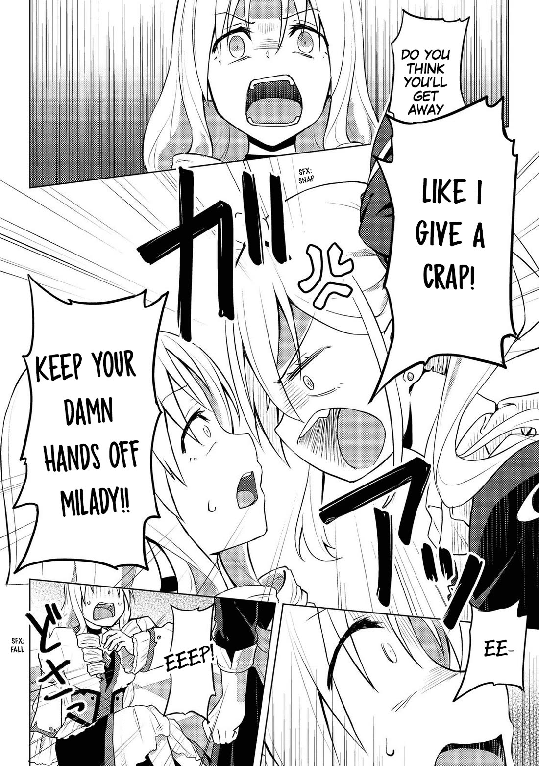 Gal Maid & Villainess: Only Milady's Happy End Will Win! Chapter 1 page 28 - Chapter 1: I Met Your Smile