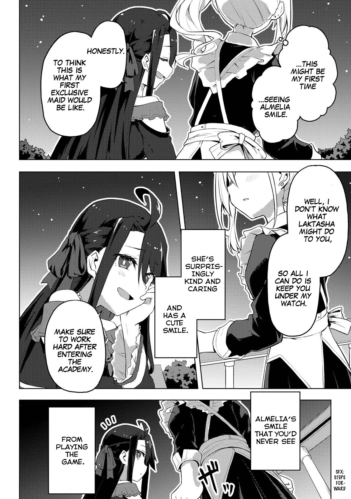 Gal Maid & Villainess: Only Milady's Happy End Will Win! Chapter 1 page 34 - Chapter 1: I Met Your Smile