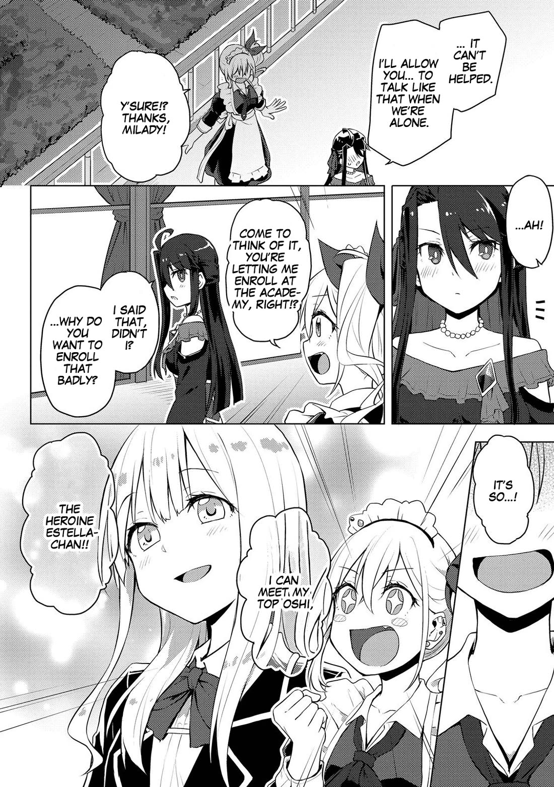 Gal Maid & Villainess: Only Milady's Happy End Will Win! Chapter 1 page 38 - Chapter 1: I Met Your Smile