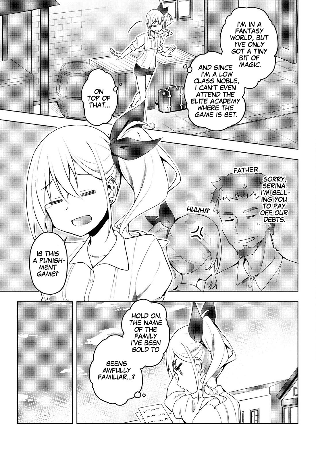 Gal Maid & Villainess: Only Milady's Happy End Will Win! Chapter 1 page 5 - Chapter 1: I Met Your Smile