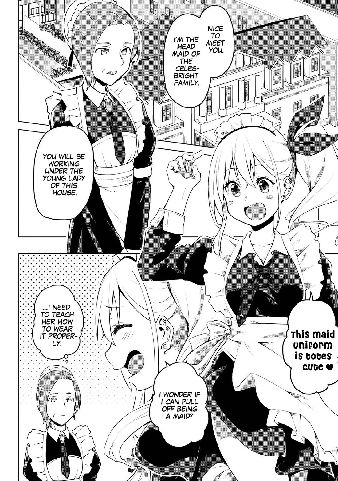 Gal Maid & Villainess: Only Milady's Happy End Will Win! Chapter 1 page 6 - Chapter 1: I Met Your Smile