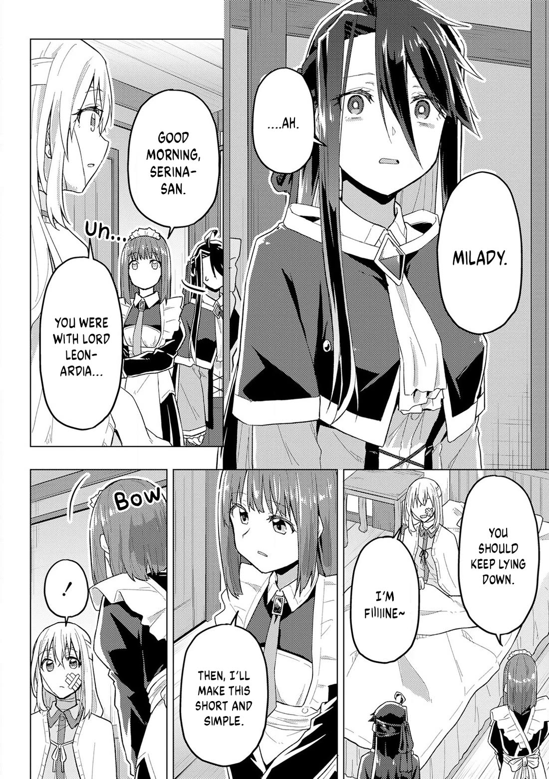 Gal Maid & Villainess: Only Milady's Happy End Will Win! Chapter 10 page 2 - Chapter 10: Overflowing with Apologies