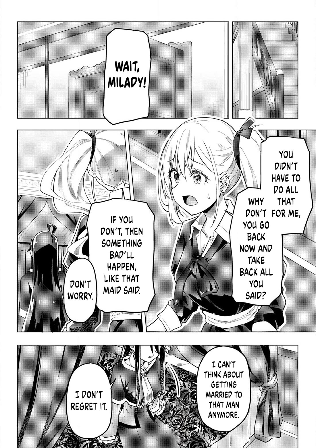 Gal Maid & Villainess: Only Milady's Happy End Will Win! Chapter 10 page 28 - Chapter 10: Overflowing with Apologies