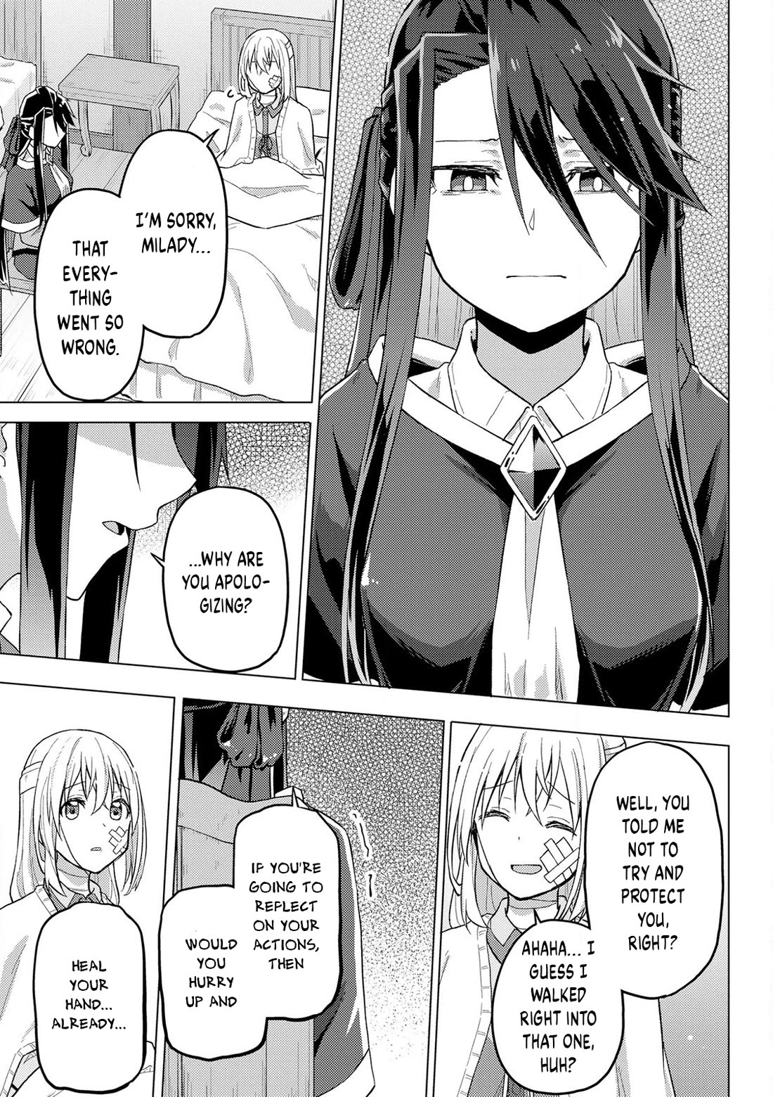 Gal Maid & Villainess: Only Milady's Happy End Will Win! Chapter 10 page 7 - Chapter 10: Overflowing with Apologies