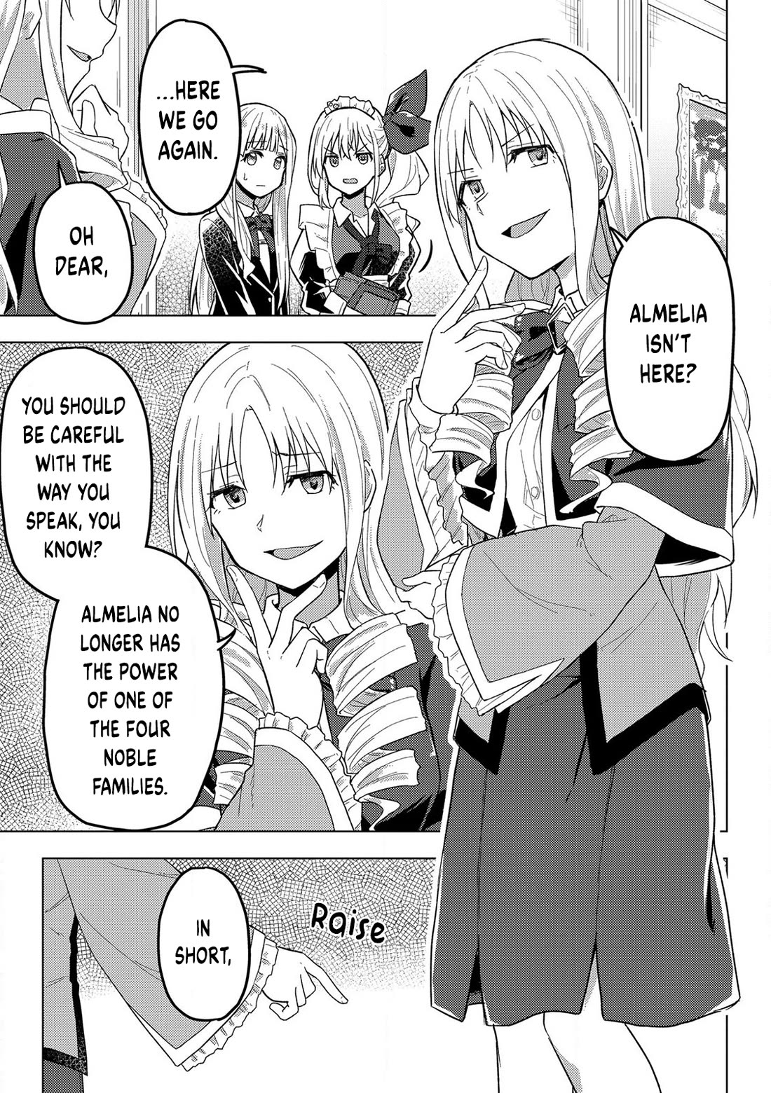 Gal Maid & Villainess: Only Milady's Happy End Will Win! Chapter 11 page 17 - Chapter 11: The New Villainess