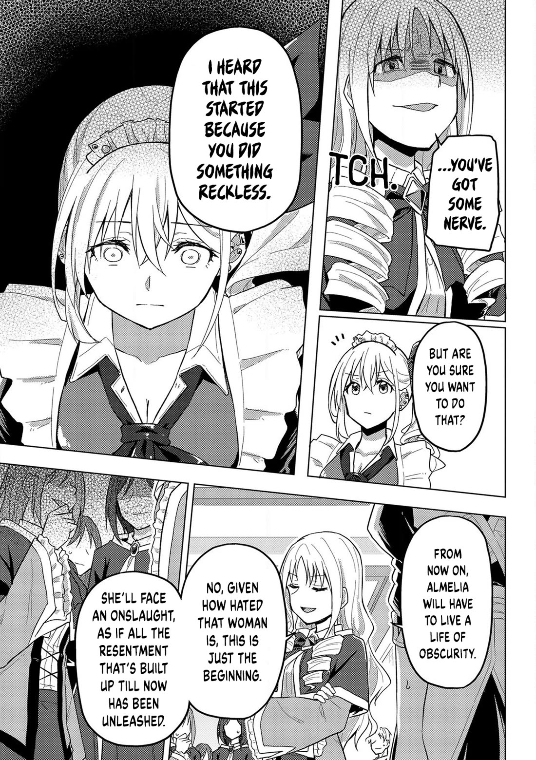 Gal Maid & Villainess: Only Milady's Happy End Will Win! Chapter 11 page 19 - Chapter 11: The New Villainess