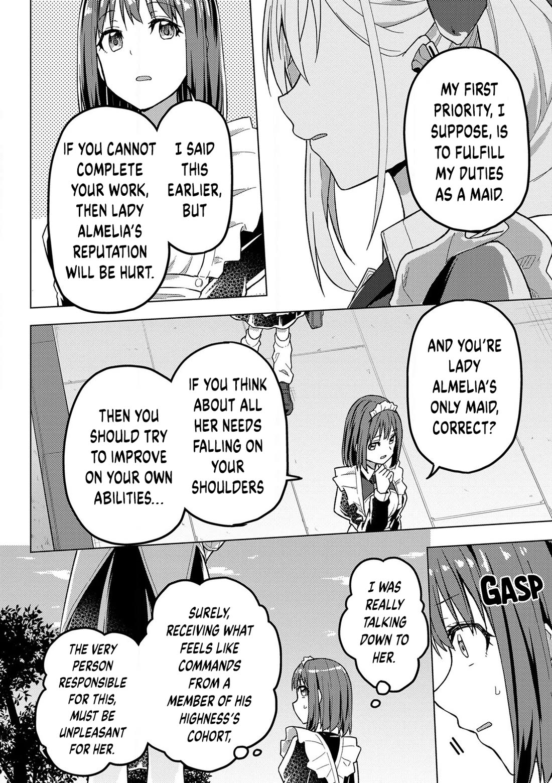 Gal Maid & Villainess: Only Milady's Happy End Will Win! Chapter 12 page 18 - Chapter 12: A Maid's Devotion