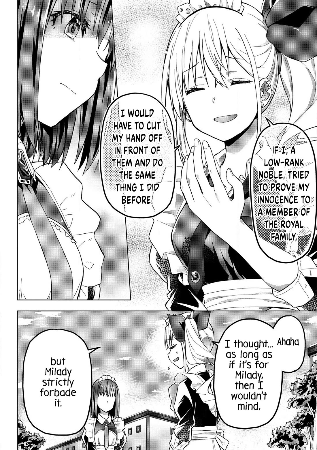 Gal Maid & Villainess: Only Milady's Happy End Will Win! Chapter 12 page 24 - Chapter 12: A Maid's Devotion