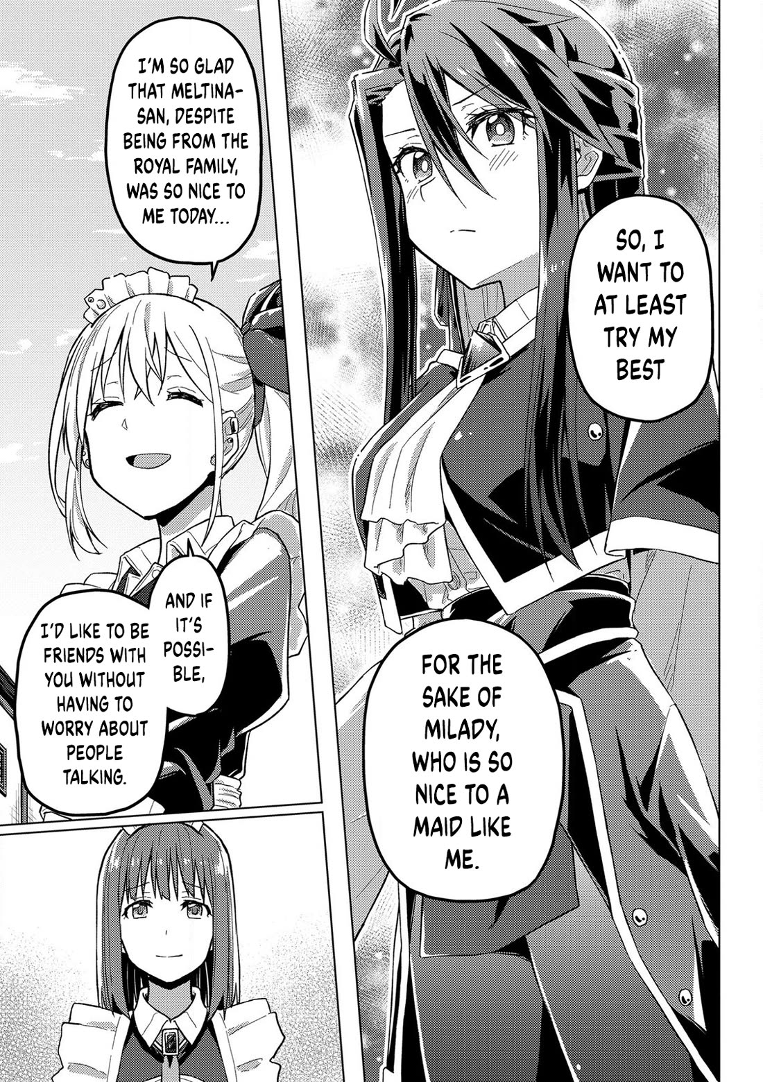 Gal Maid & Villainess: Only Milady's Happy End Will Win! Chapter 12 page 25 - Chapter 12: A Maid's Devotion