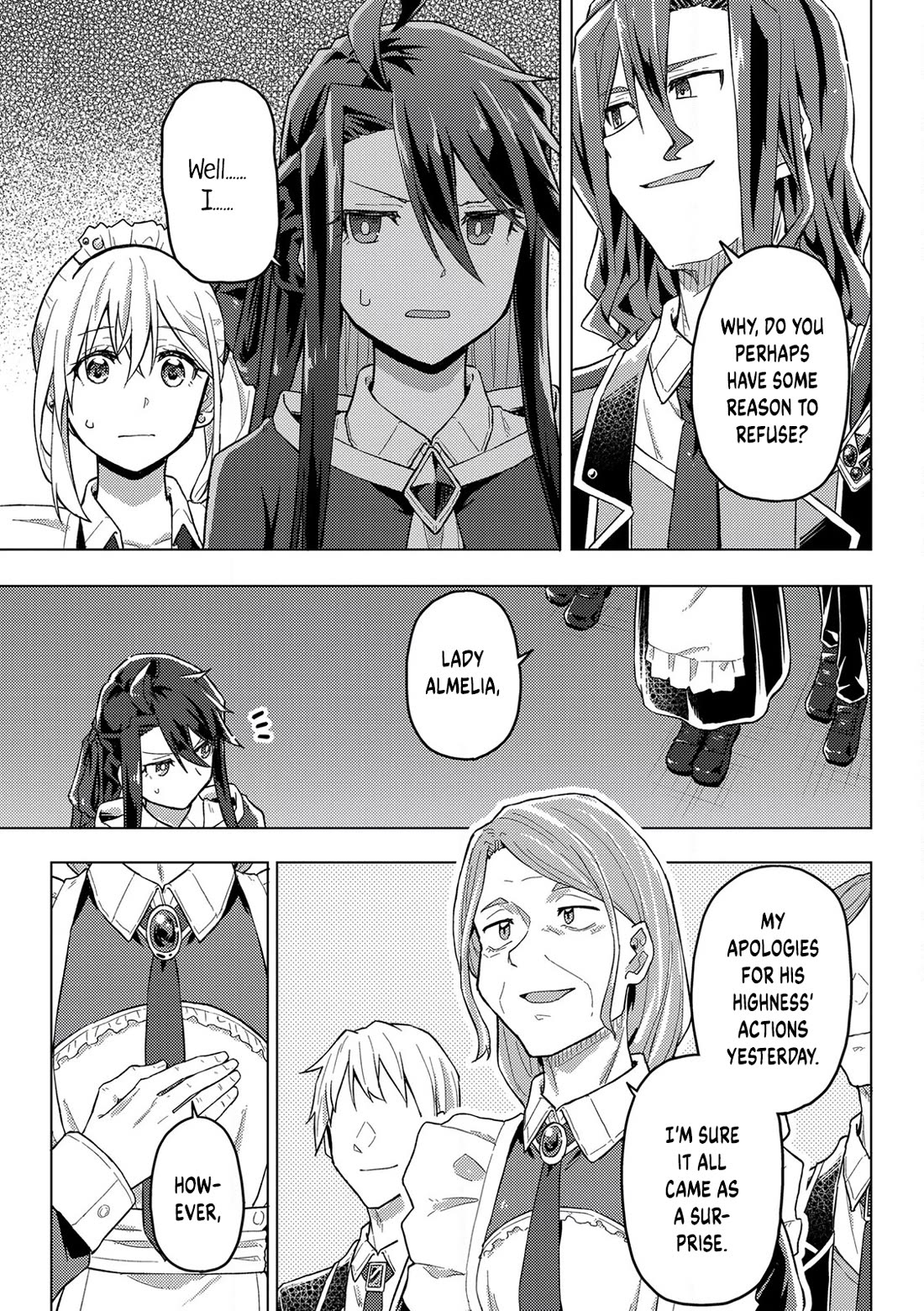 Gal Maid & Villainess: Only Milady's Happy End Will Win! Chapter 14 page 9 - Chapter 14: Blooming Feelings