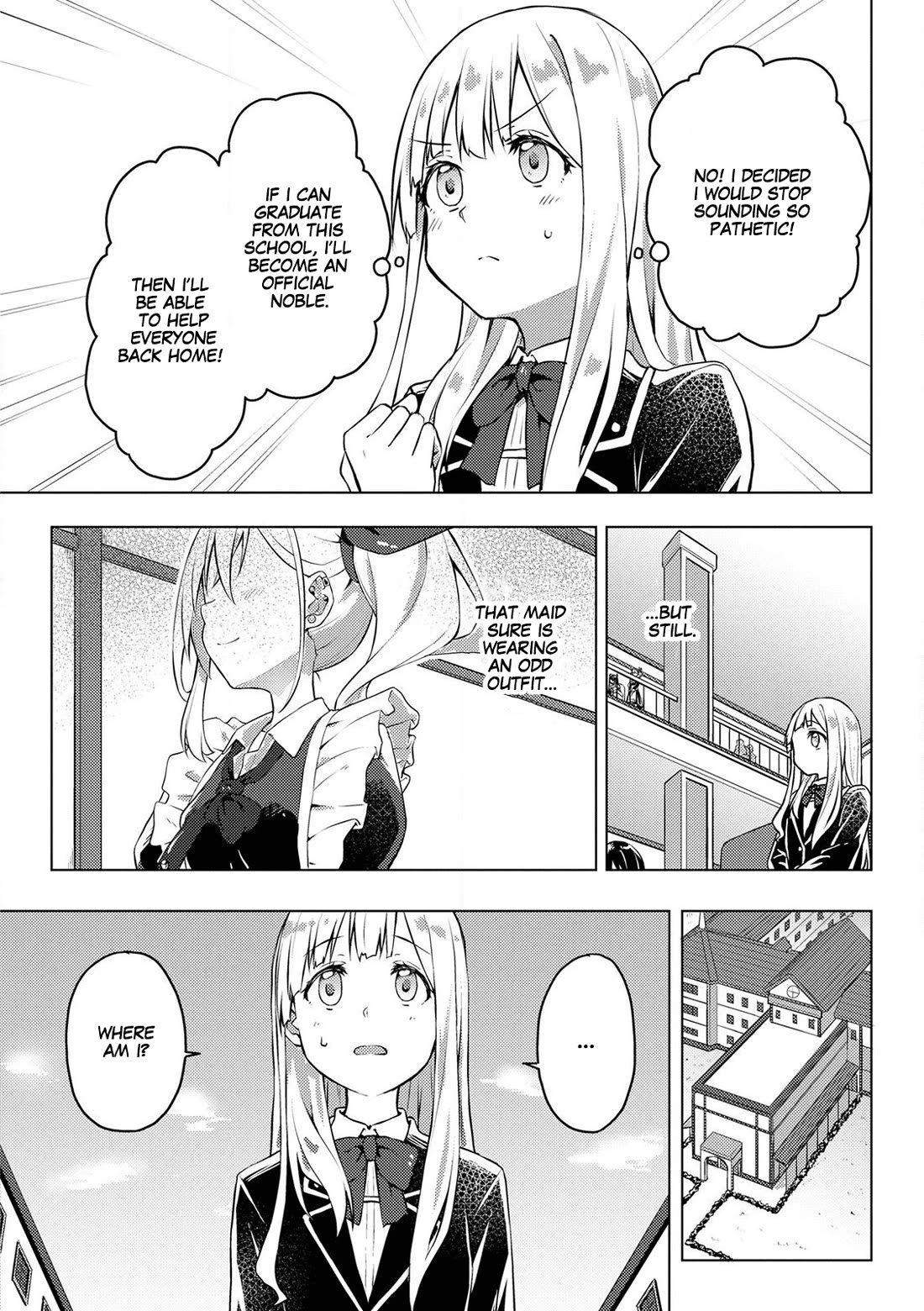 Gal Maid & Villainess: Only Milady's Happy End Will Win! Chapter 2 page 6 - Chapter 2: The Fated Meeting is a Fatal Meeting