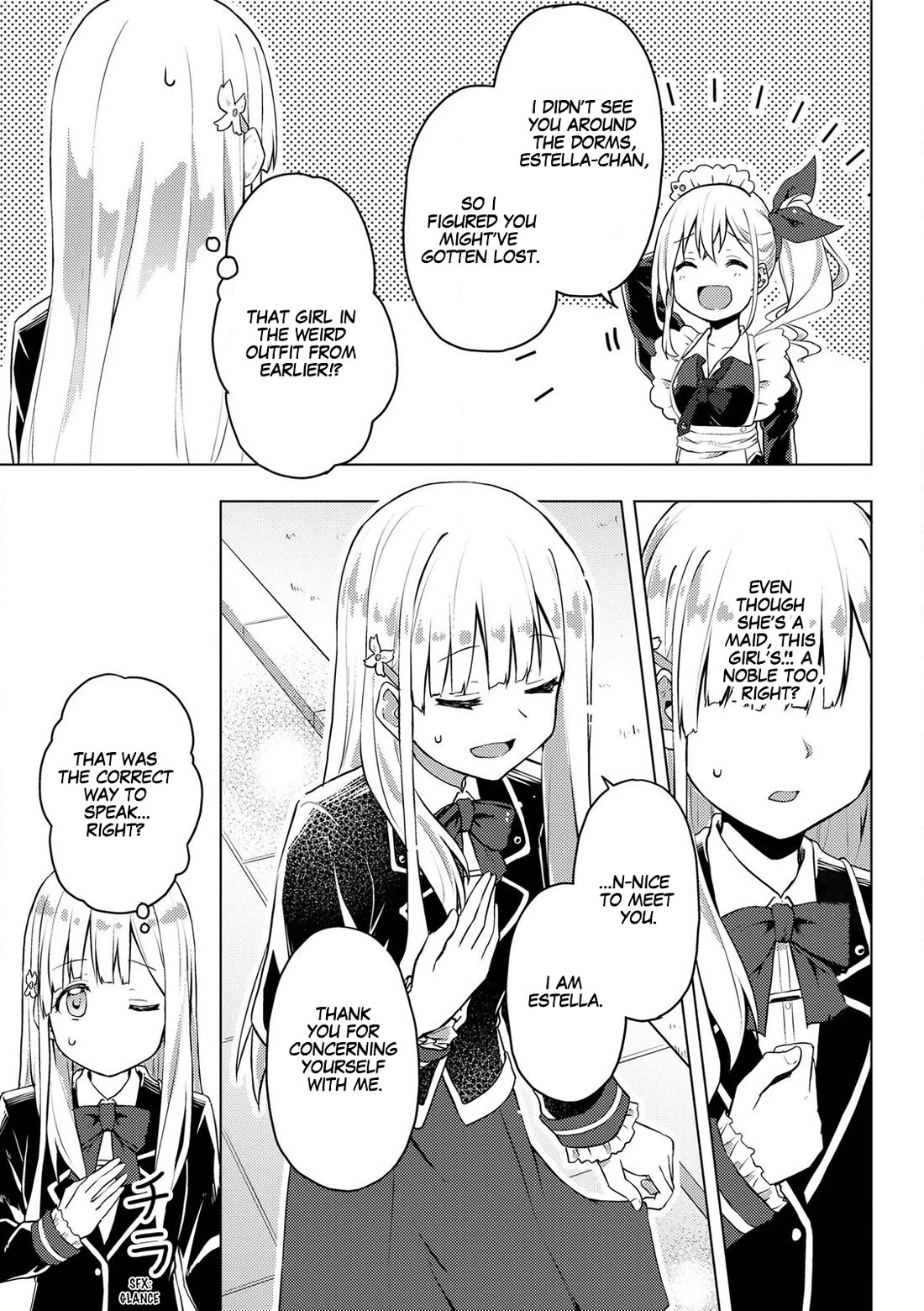Gal Maid & Villainess: Only Milady's Happy End Will Win! Chapter 2 page 9 - Chapter 2: The Fated Meeting is a Fatal Meeting