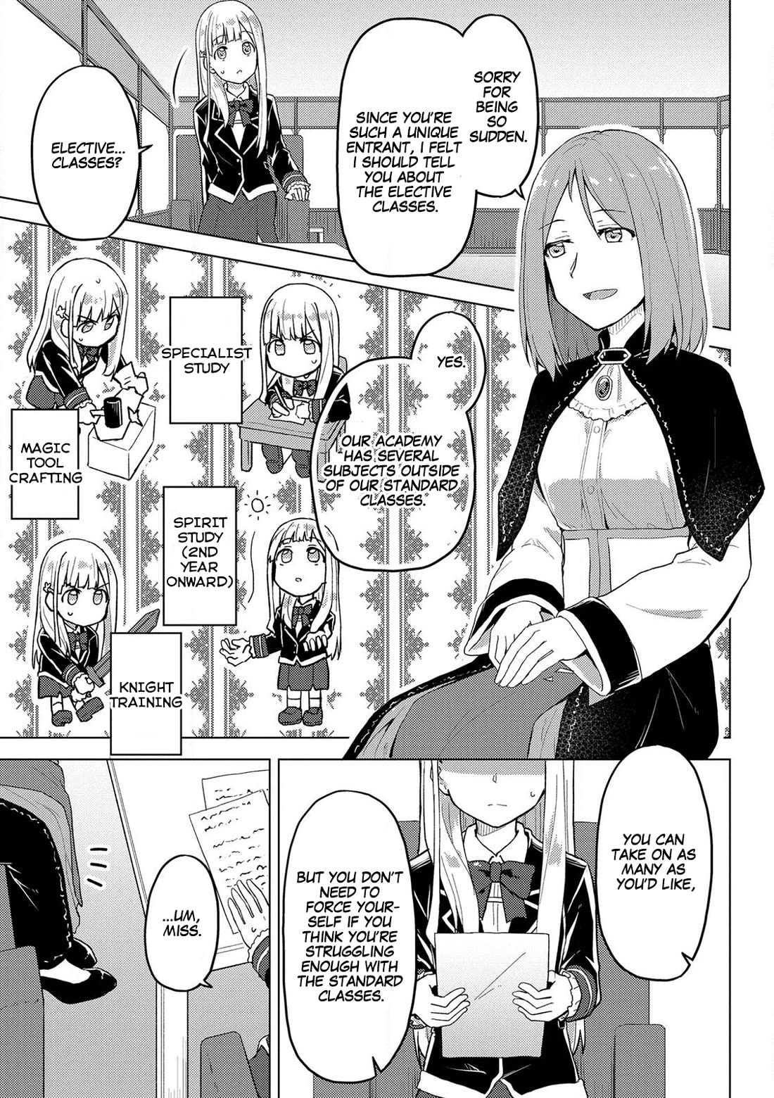Gal Maid & Villainess: Only Milady's Happy End Will Win! Chapter 3 page 11 - Chapter 3: I Wanna Make a Friendly Route!
