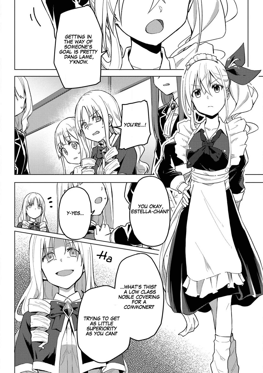 Gal Maid & Villainess: Only Milady's Happy End Will Win! Chapter 3 page 14 - Chapter 3: I Wanna Make a Friendly Route!