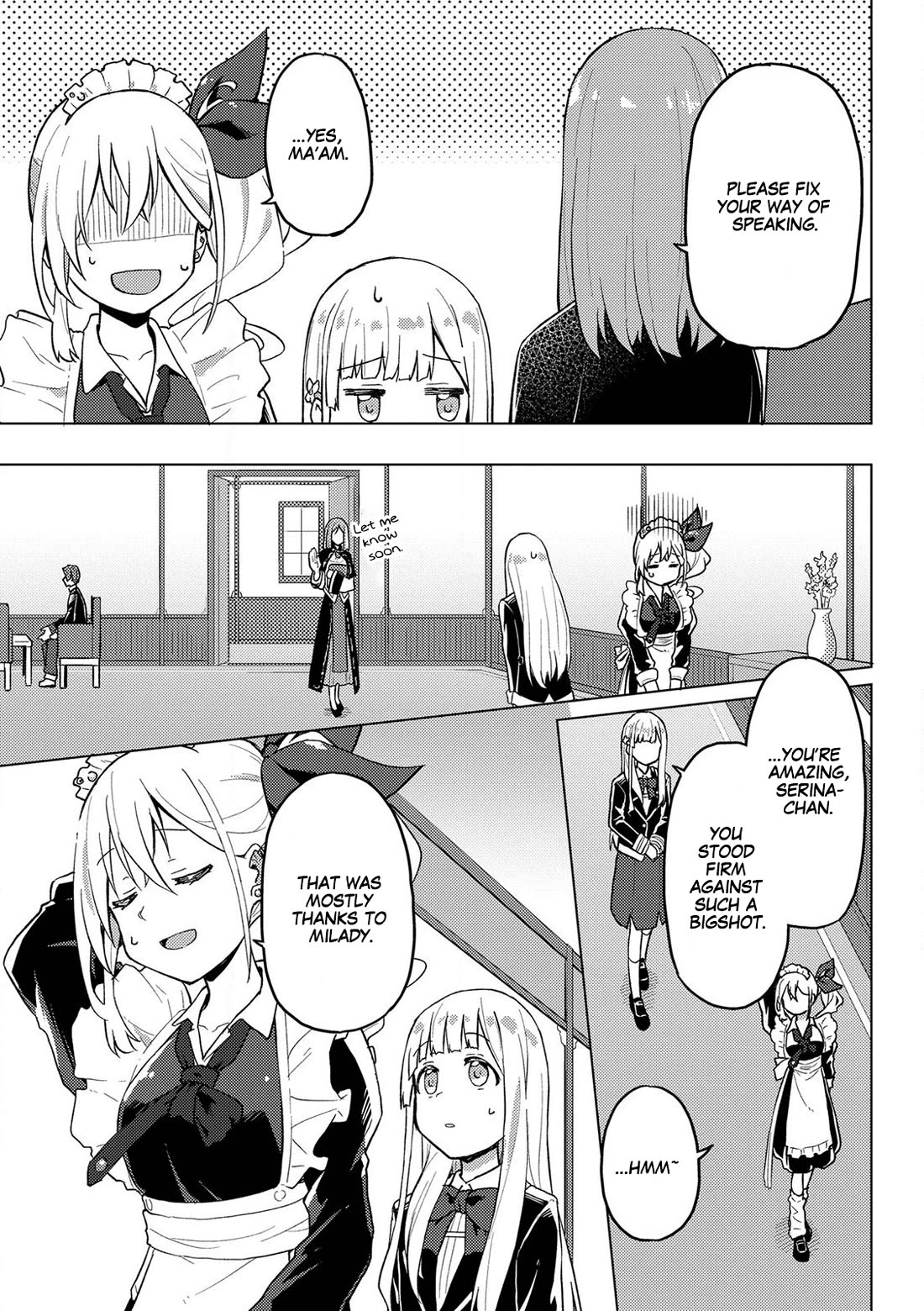 Gal Maid & Villainess: Only Milady's Happy End Will Win! Chapter 3 page 17 - Chapter 3: I Wanna Make a Friendly Route!