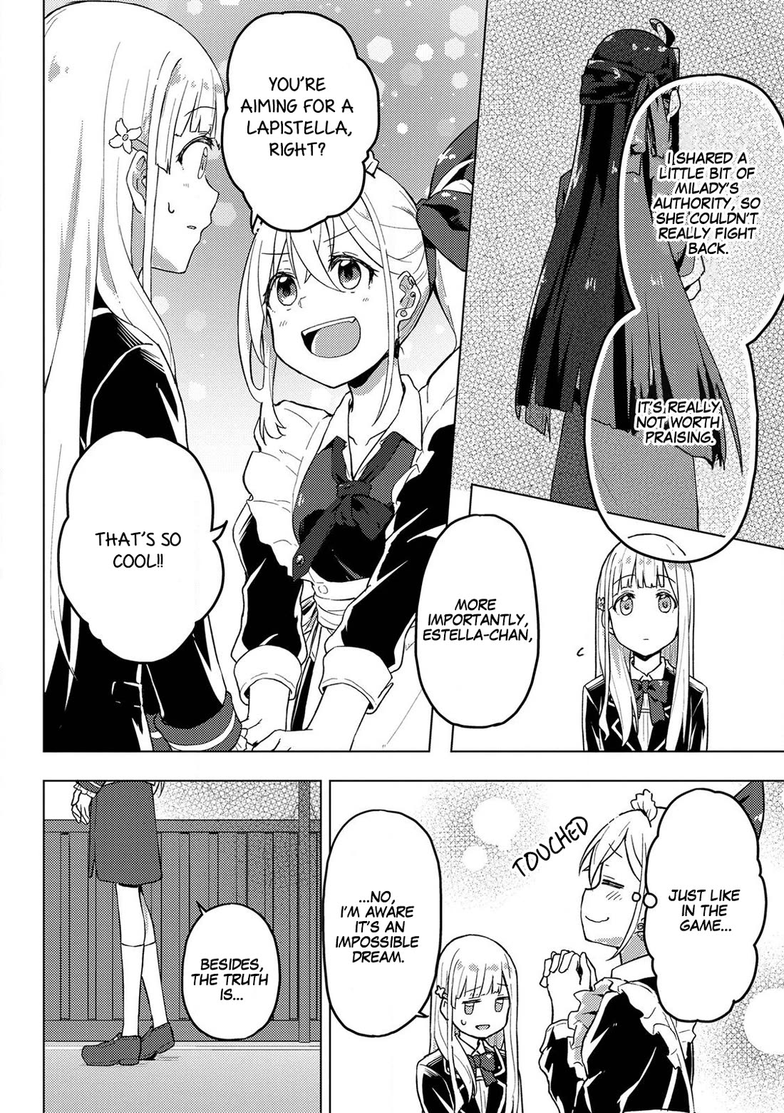 Gal Maid & Villainess: Only Milady's Happy End Will Win! Chapter 3 page 18 - Chapter 3: I Wanna Make a Friendly Route!