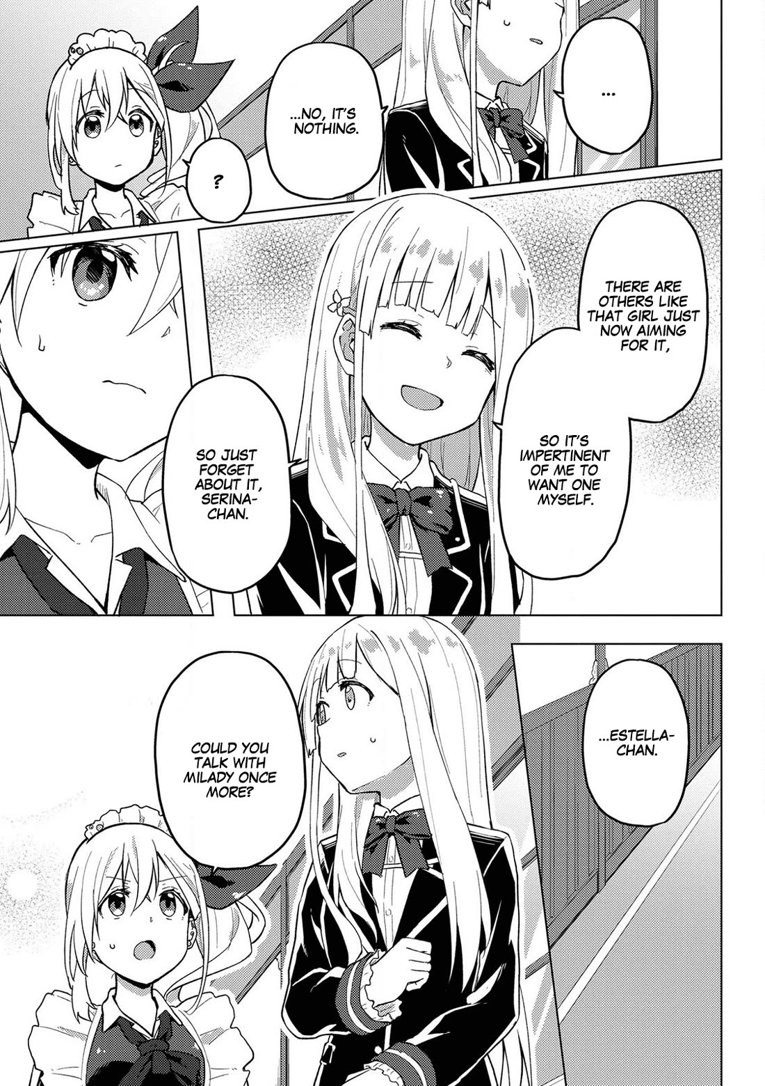 Gal Maid & Villainess: Only Milady's Happy End Will Win! Chapter 3 page 19 - Chapter 3: I Wanna Make a Friendly Route!