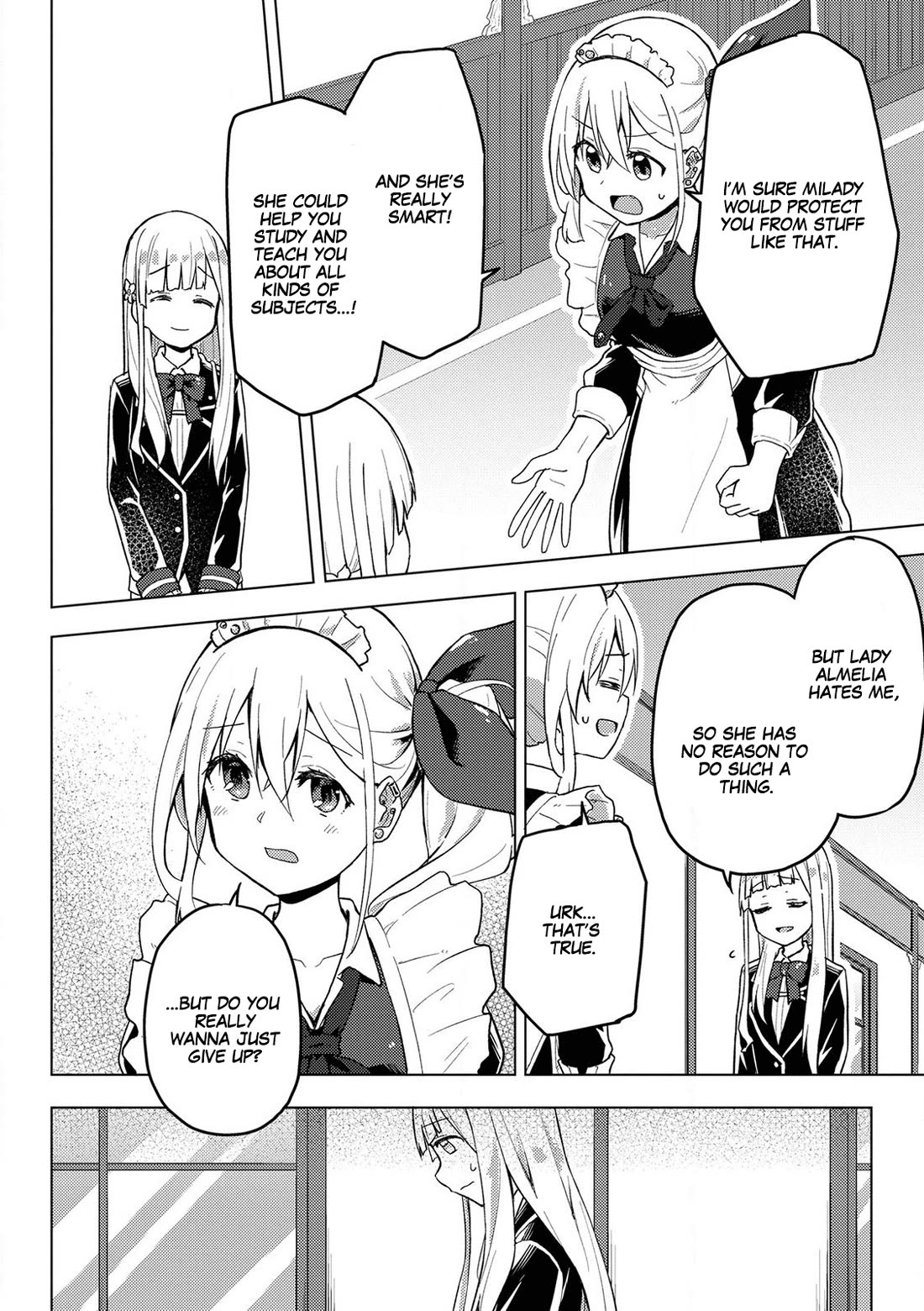 Gal Maid & Villainess: Only Milady's Happy End Will Win! Chapter 3 page 20 - Chapter 3: I Wanna Make a Friendly Route!