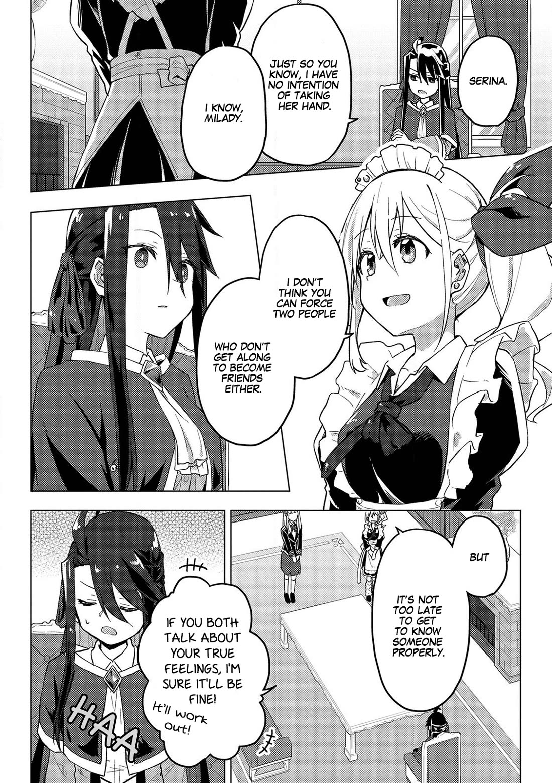 Gal Maid & Villainess: Only Milady's Happy End Will Win! Chapter 3 page 22 - Chapter 3: I Wanna Make a Friendly Route!