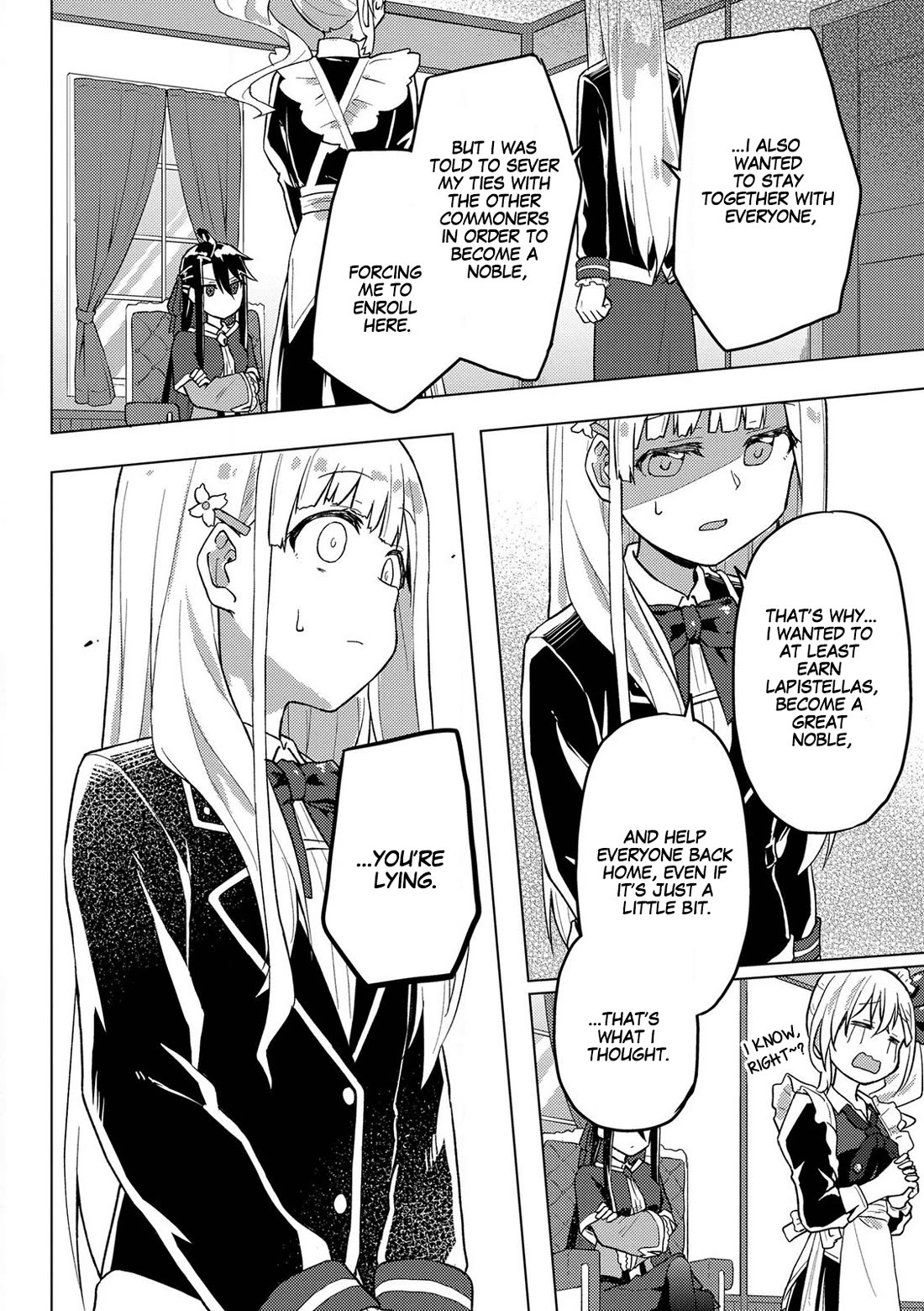 Gal Maid & Villainess: Only Milady's Happy End Will Win! Chapter 3 page 24 - Chapter 3: I Wanna Make a Friendly Route!