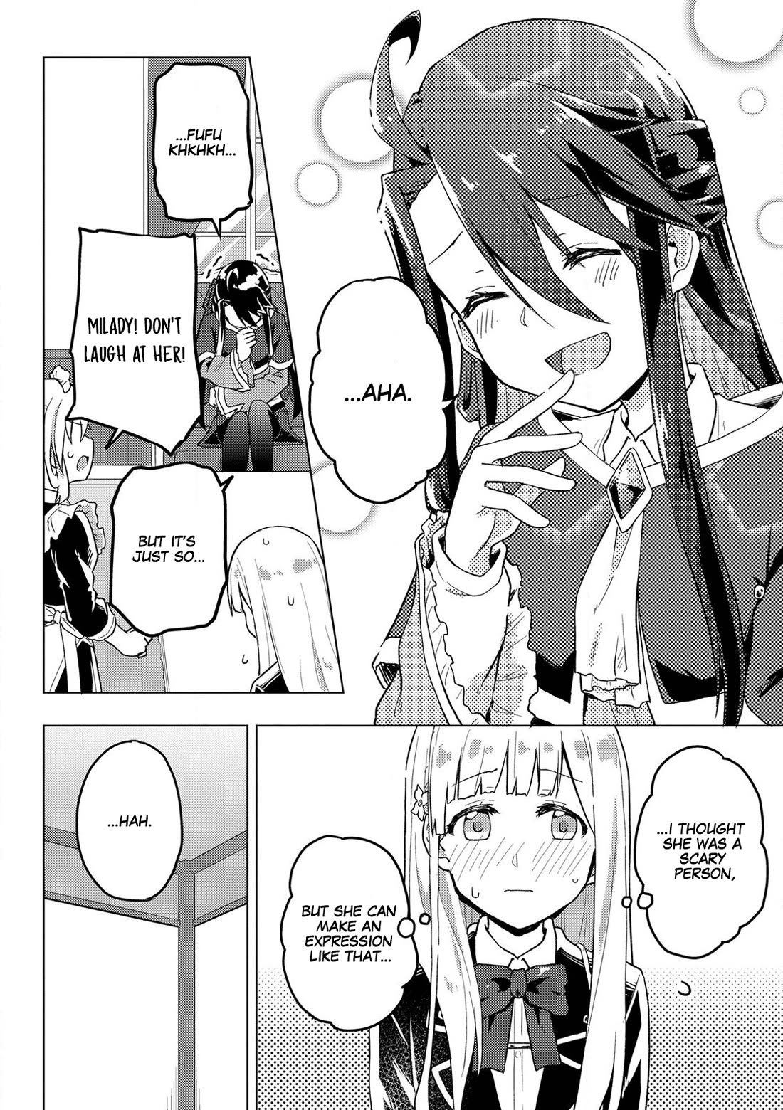 Gal Maid & Villainess: Only Milady's Happy End Will Win! Chapter 3 page 28 - Chapter 3: I Wanna Make a Friendly Route!