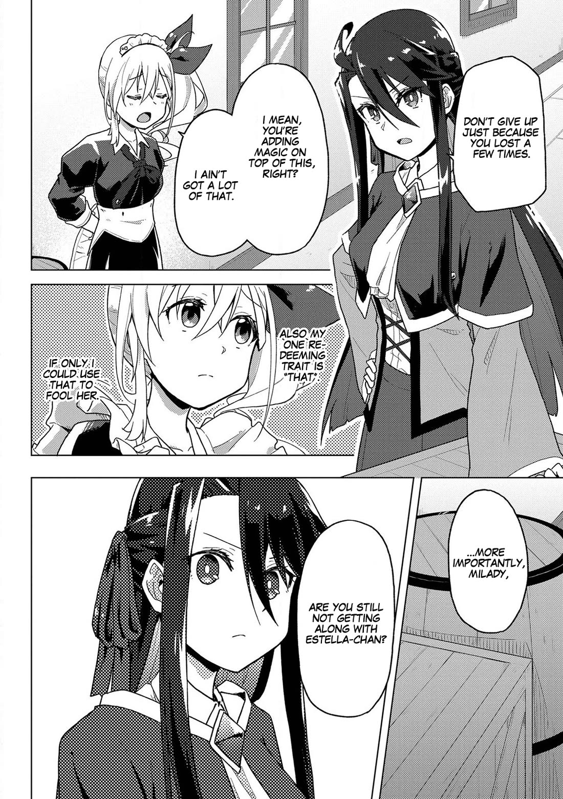 Gal Maid & Villainess: Only Milady's Happy End Will Win! Chapter 3 page 4 - Chapter 3: I Wanna Make a Friendly Route!