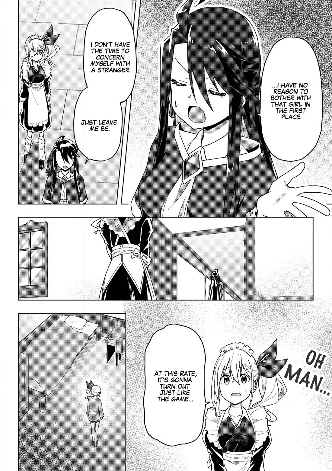 Gal Maid & Villainess: Only Milady's Happy End Will Win! Chapter 3 page 6 - Chapter 3: I Wanna Make a Friendly Route!