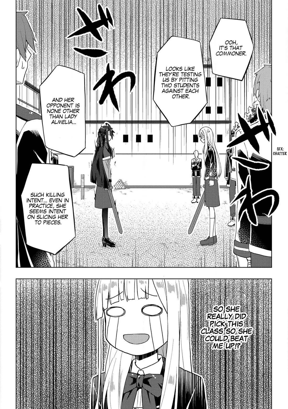 Gal Maid & Villainess: Only Milady's Happy End Will Win! Chapter 4 page 10 - Chapter 4: Even Background Maids Can Fight?