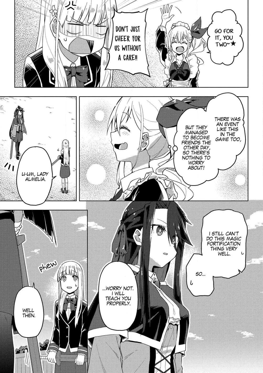 Gal Maid & Villainess: Only Milady's Happy End Will Win! Chapter 4 page 11 - Chapter 4: Even Background Maids Can Fight?