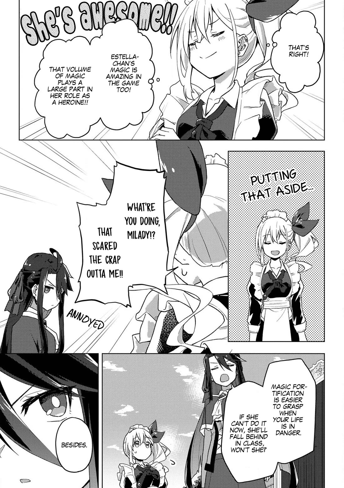 Gal Maid & Villainess: Only Milady's Happy End Will Win! Chapter 4 page 15 - Chapter 4: Even Background Maids Can Fight?