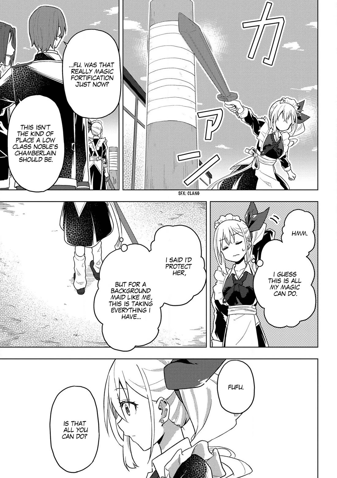 Gal Maid & Villainess: Only Milady's Happy End Will Win! Chapter 4 page 19 - Chapter 4: Even Background Maids Can Fight?
