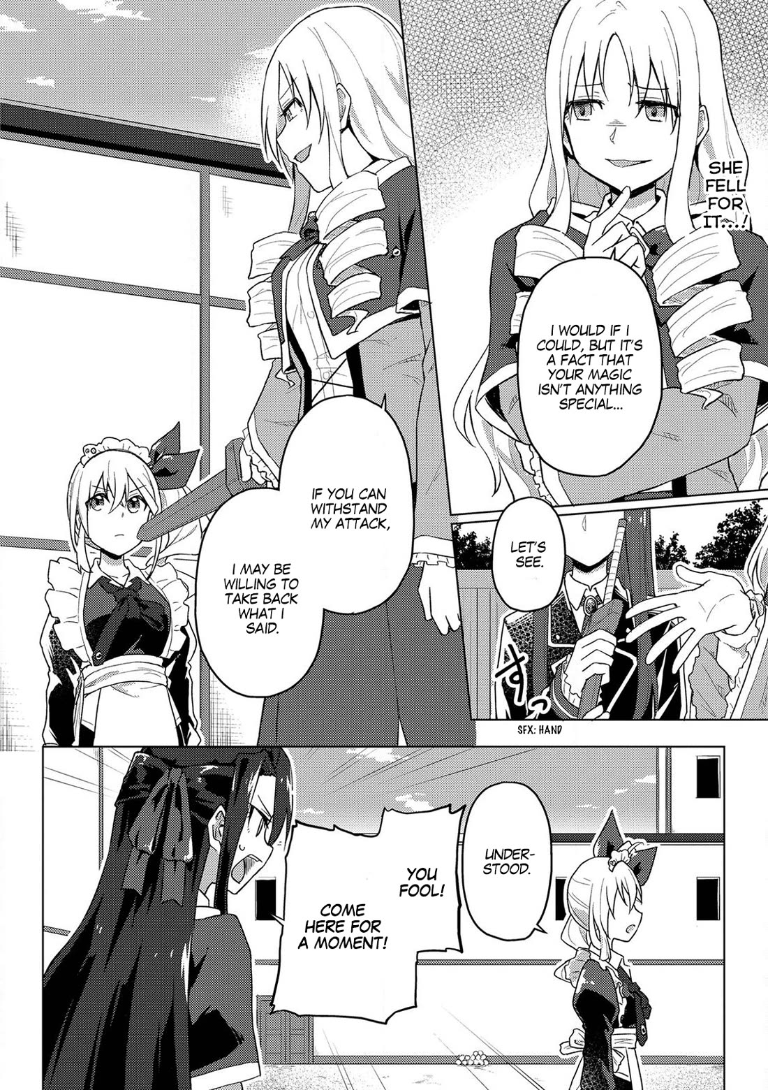 Gal Maid & Villainess: Only Milady's Happy End Will Win! Chapter 4 page 22 - Chapter 4: Even Background Maids Can Fight?