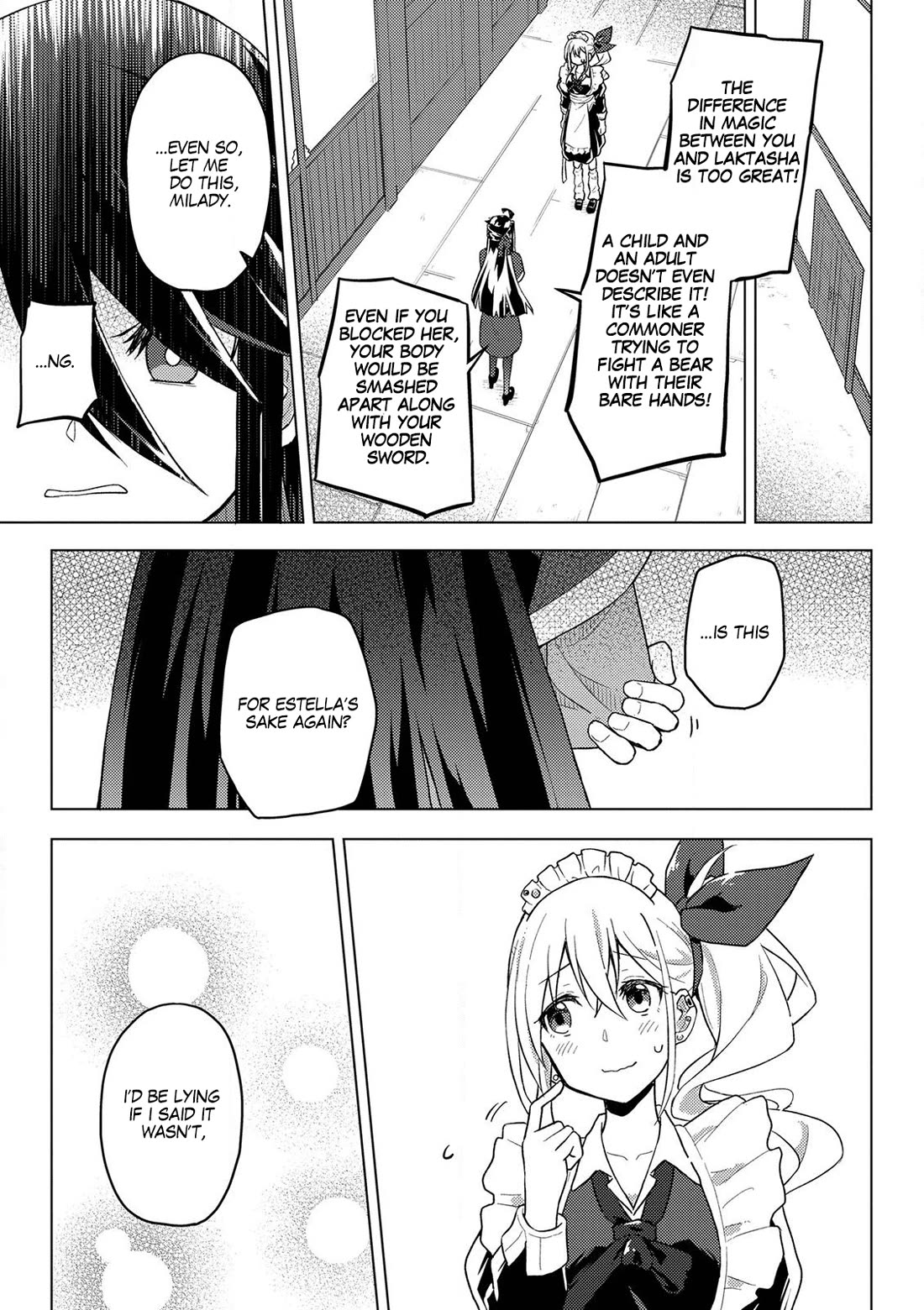 Gal Maid & Villainess: Only Milady's Happy End Will Win! Chapter 4 page 23 - Chapter 4: Even Background Maids Can Fight?