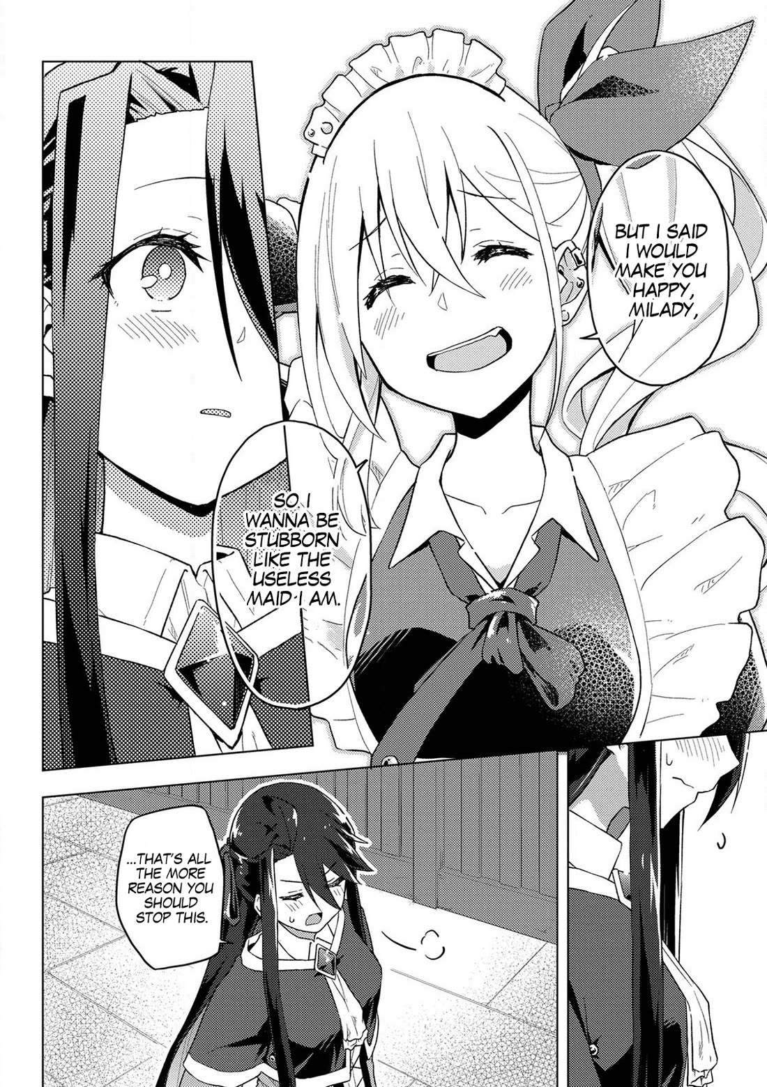 Gal Maid & Villainess: Only Milady's Happy End Will Win! Chapter 4 page 24 - Chapter 4: Even Background Maids Can Fight?