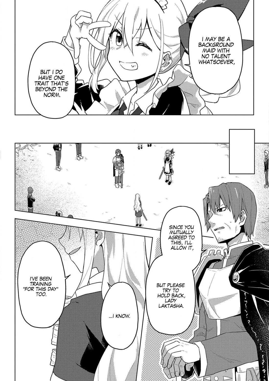 Gal Maid & Villainess: Only Milady's Happy End Will Win! Chapter 4 page 26 - Chapter 4: Even Background Maids Can Fight?