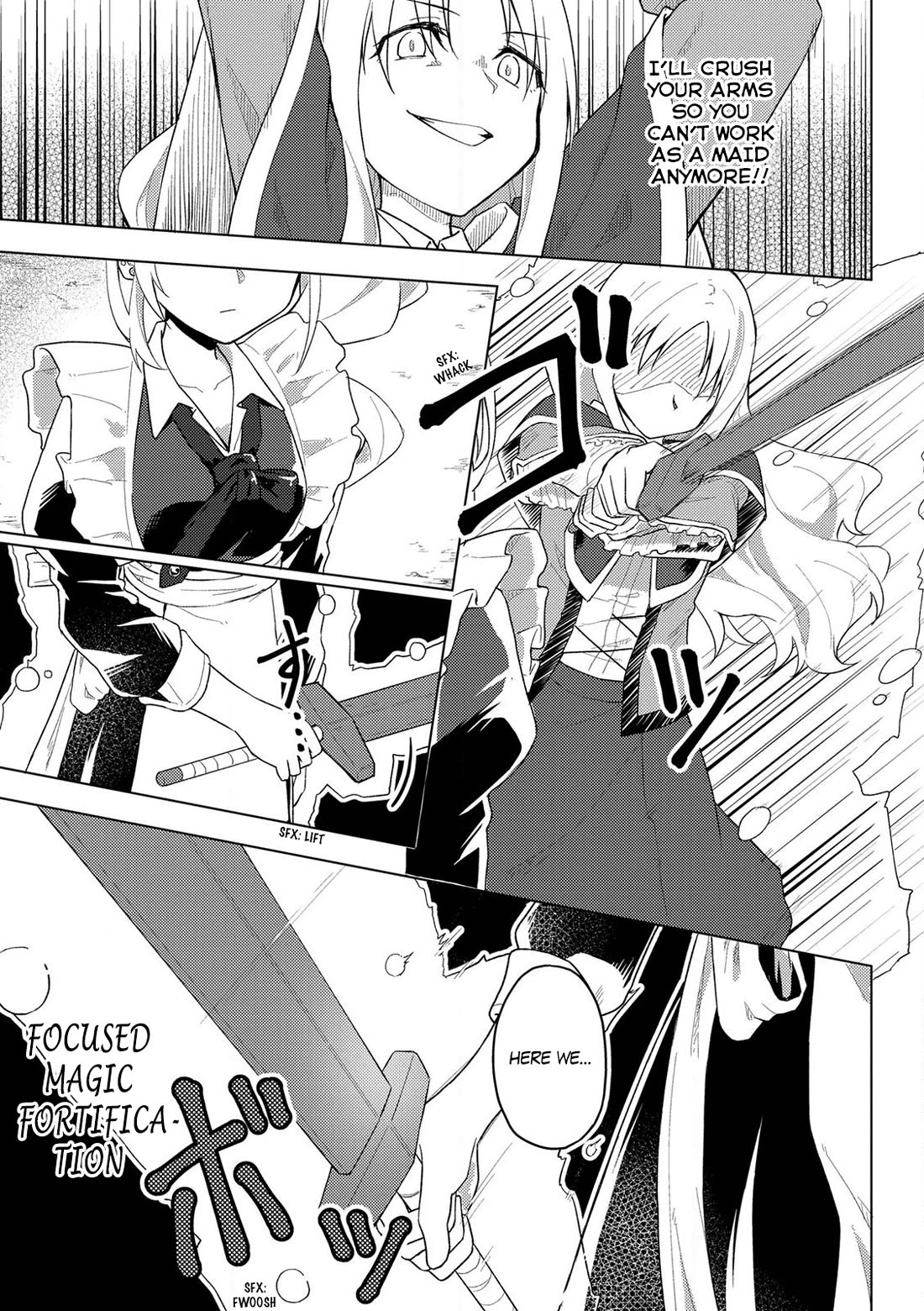 Gal Maid & Villainess: Only Milady's Happy End Will Win! Chapter 4 page 29 - Chapter 4: Even Background Maids Can Fight?