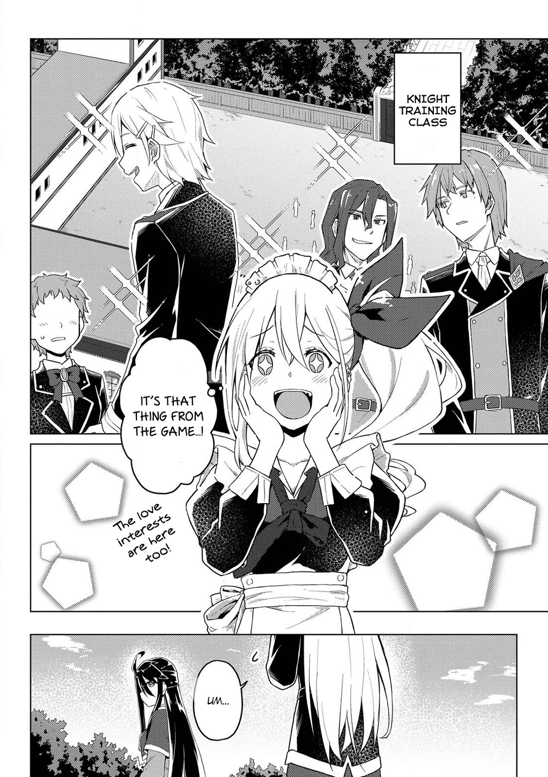 Gal Maid & Villainess: Only Milady's Happy End Will Win! Chapter 4 page 4 - Chapter 4: Even Background Maids Can Fight?