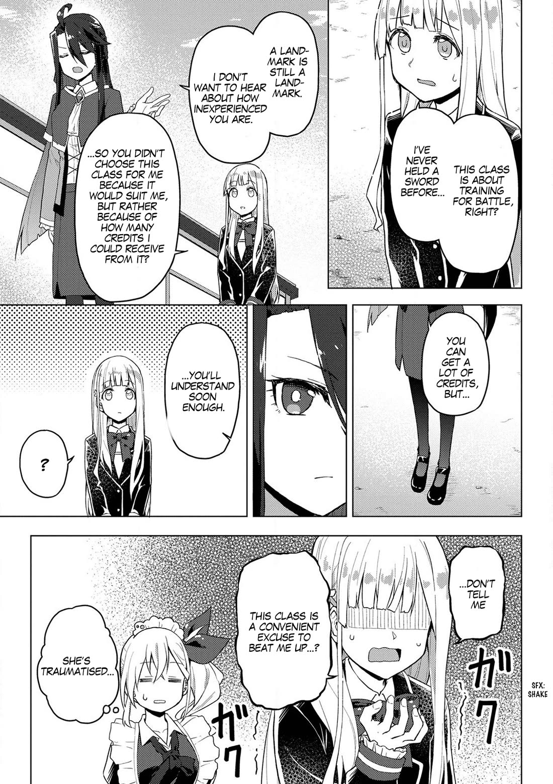 Gal Maid & Villainess: Only Milady's Happy End Will Win! Chapter 4 page 5 - Chapter 4: Even Background Maids Can Fight?