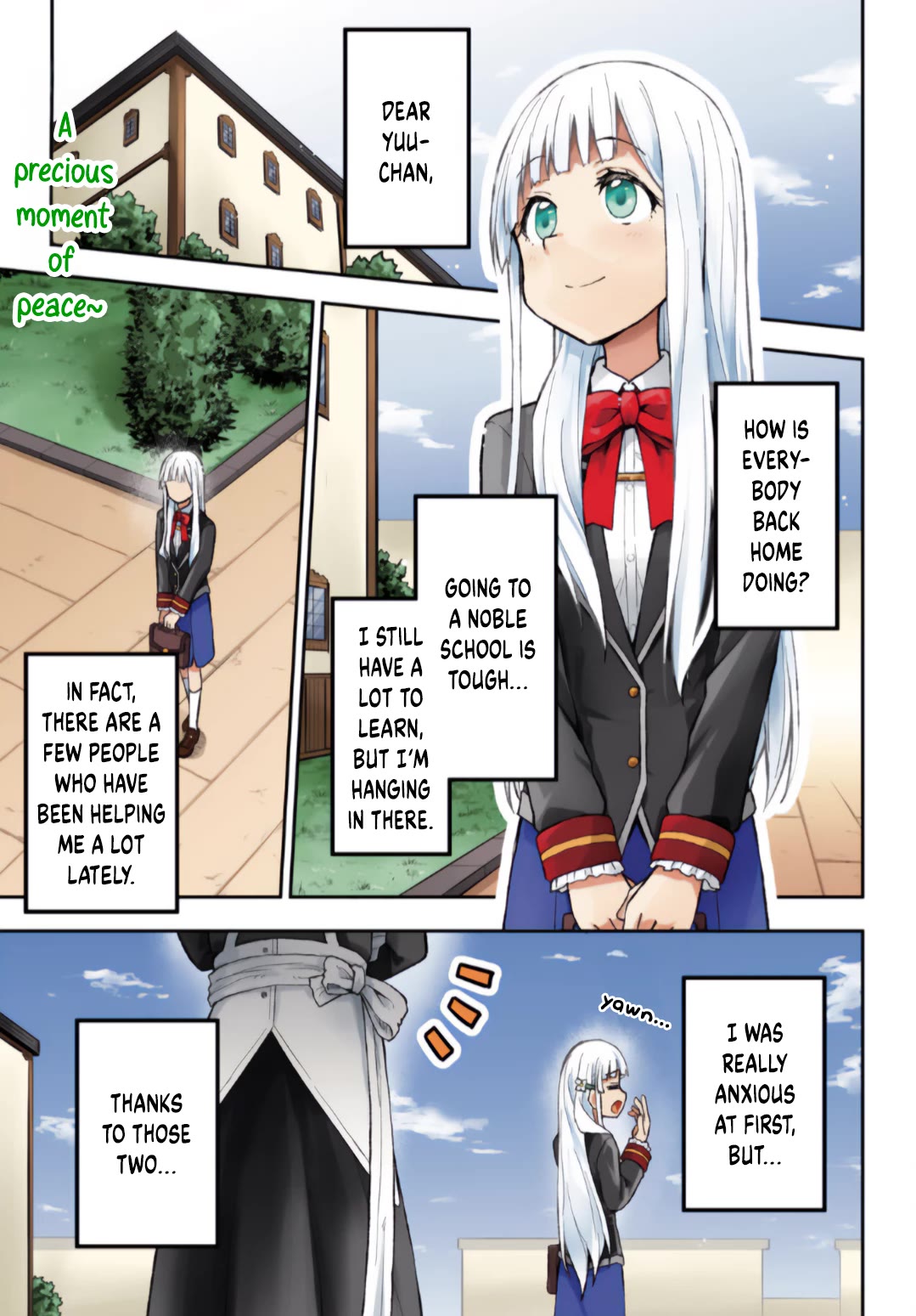 Gal Maid & Villainess: Only Milady's Happy End Will Win! Chapter 6 page 1 - Chapter 6: Estelle's School Life