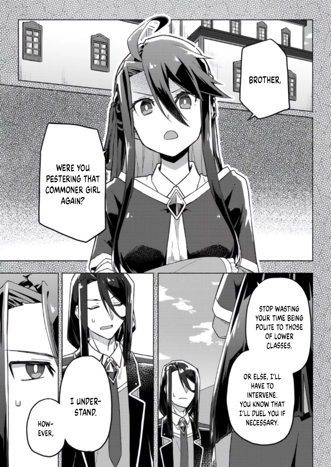 Gal Maid & Villainess: Only Milady's Happy End Will Win! Chapter 7 page 1 - Chapter 7: My Sister is the Villainess