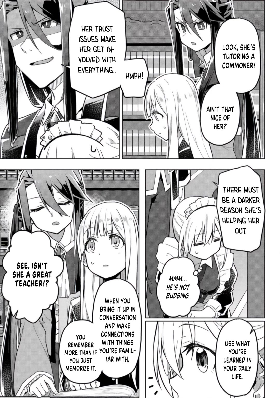 Gal Maid & Villainess: Only Milady's Happy End Will Win! Chapter 7 page 13 - Chapter 7: My Sister is the Villainess