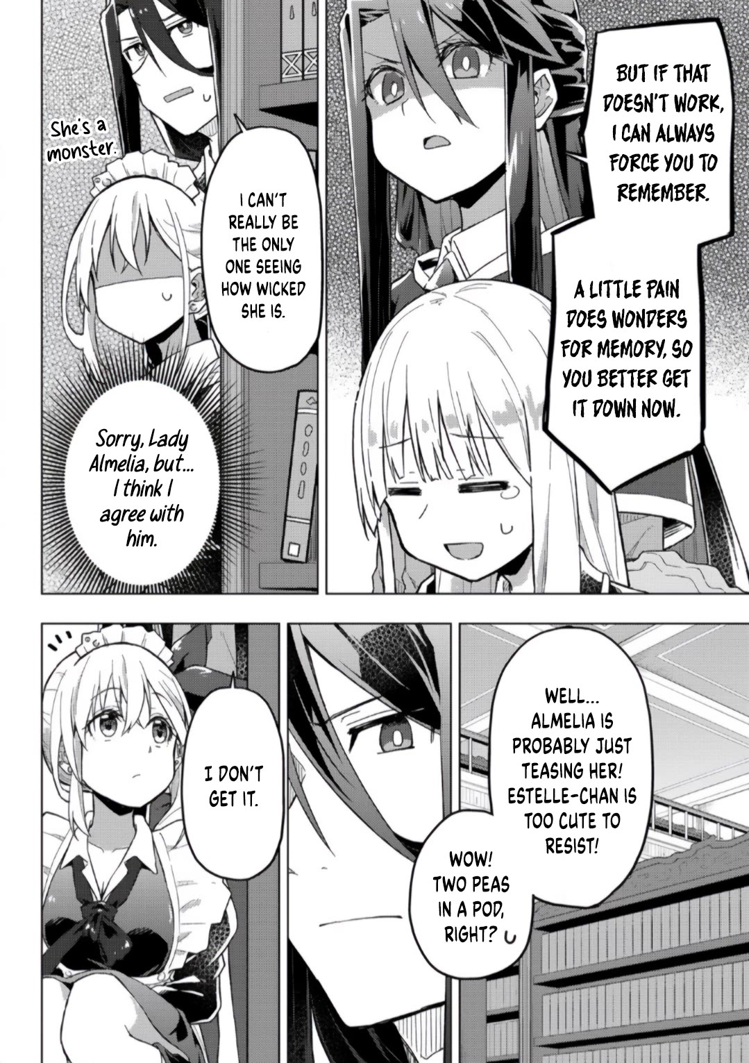 Gal Maid & Villainess: Only Milady's Happy End Will Win! Chapter 7 page 14 - Chapter 7: My Sister is the Villainess