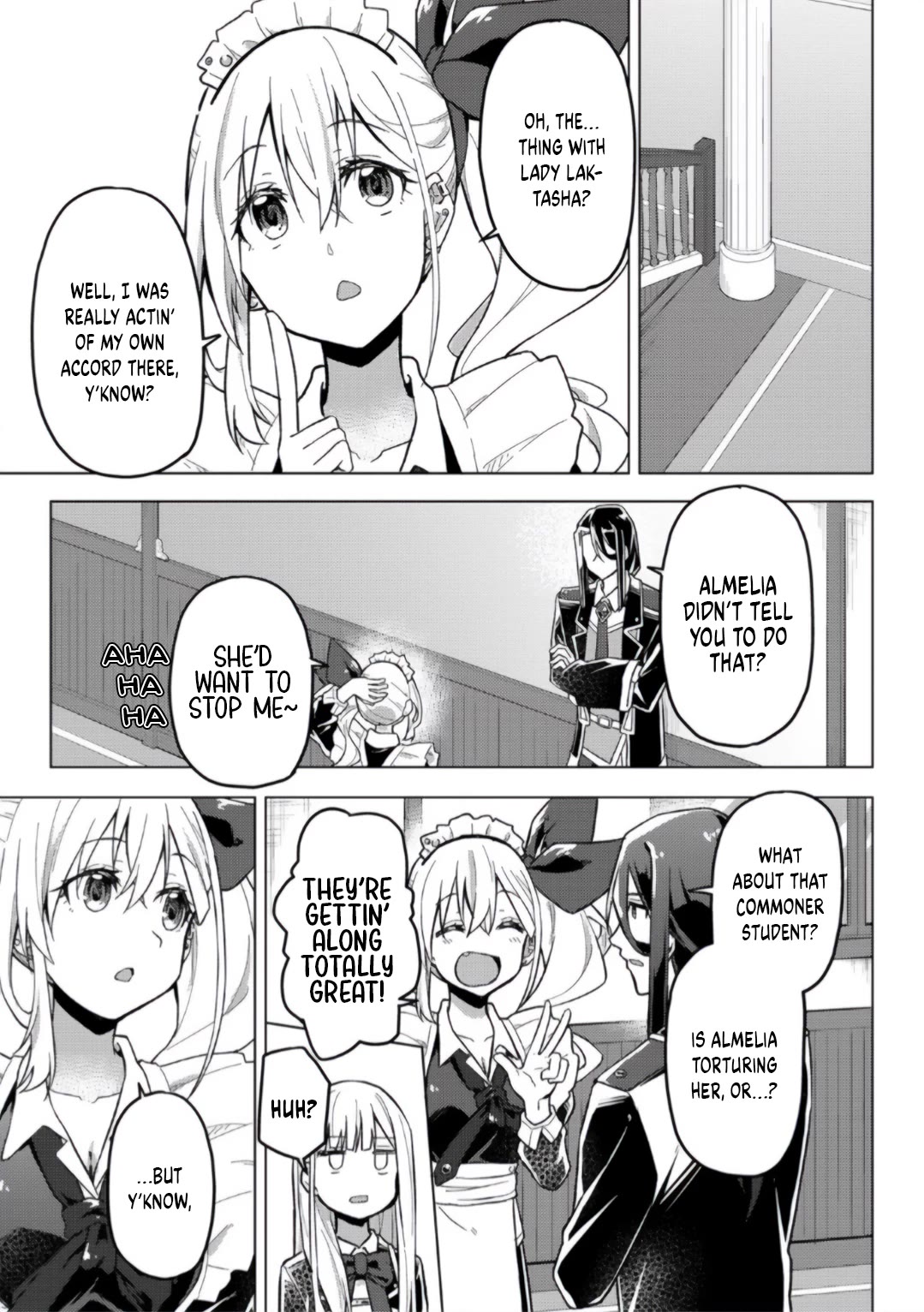 Gal Maid & Villainess: Only Milady's Happy End Will Win! Chapter 7 page 7 - Chapter 7: My Sister is the Villainess