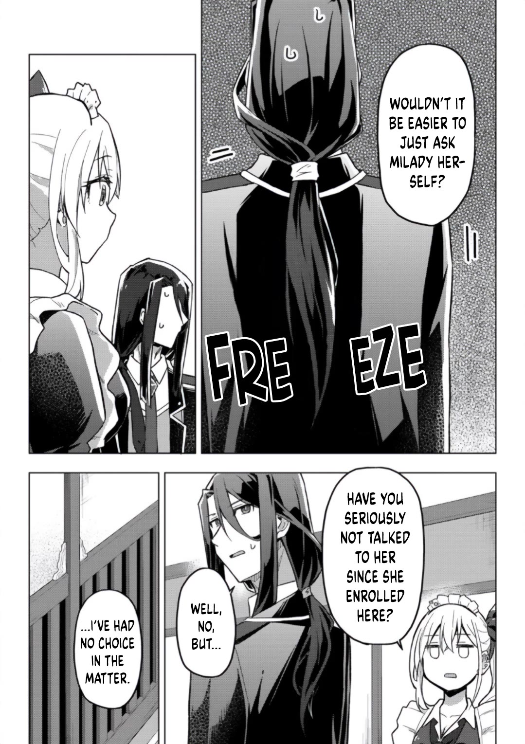 Gal Maid & Villainess: Only Milady's Happy End Will Win! Chapter 7 page 8 - Chapter 7: My Sister is the Villainess