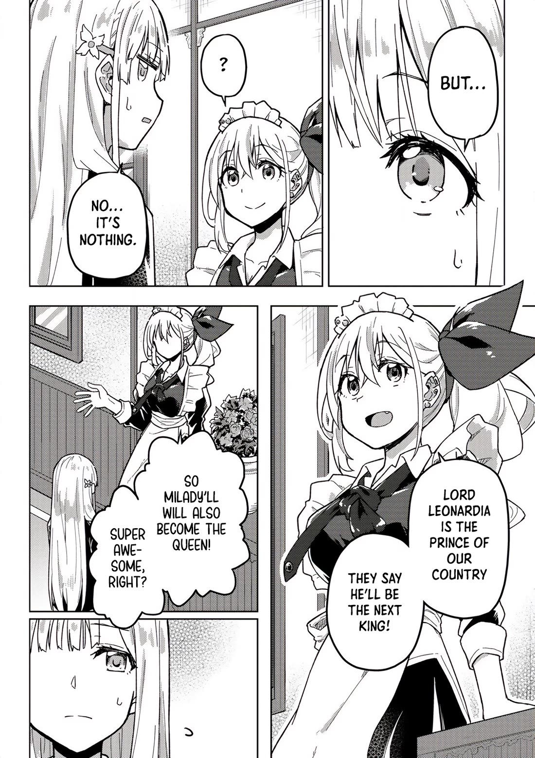 Gal Maid & Villainess: Only Milady's Happy End Will Win! Chapter 8 page 2 - Chapter 8: Conflicting Thoughts And Wishes