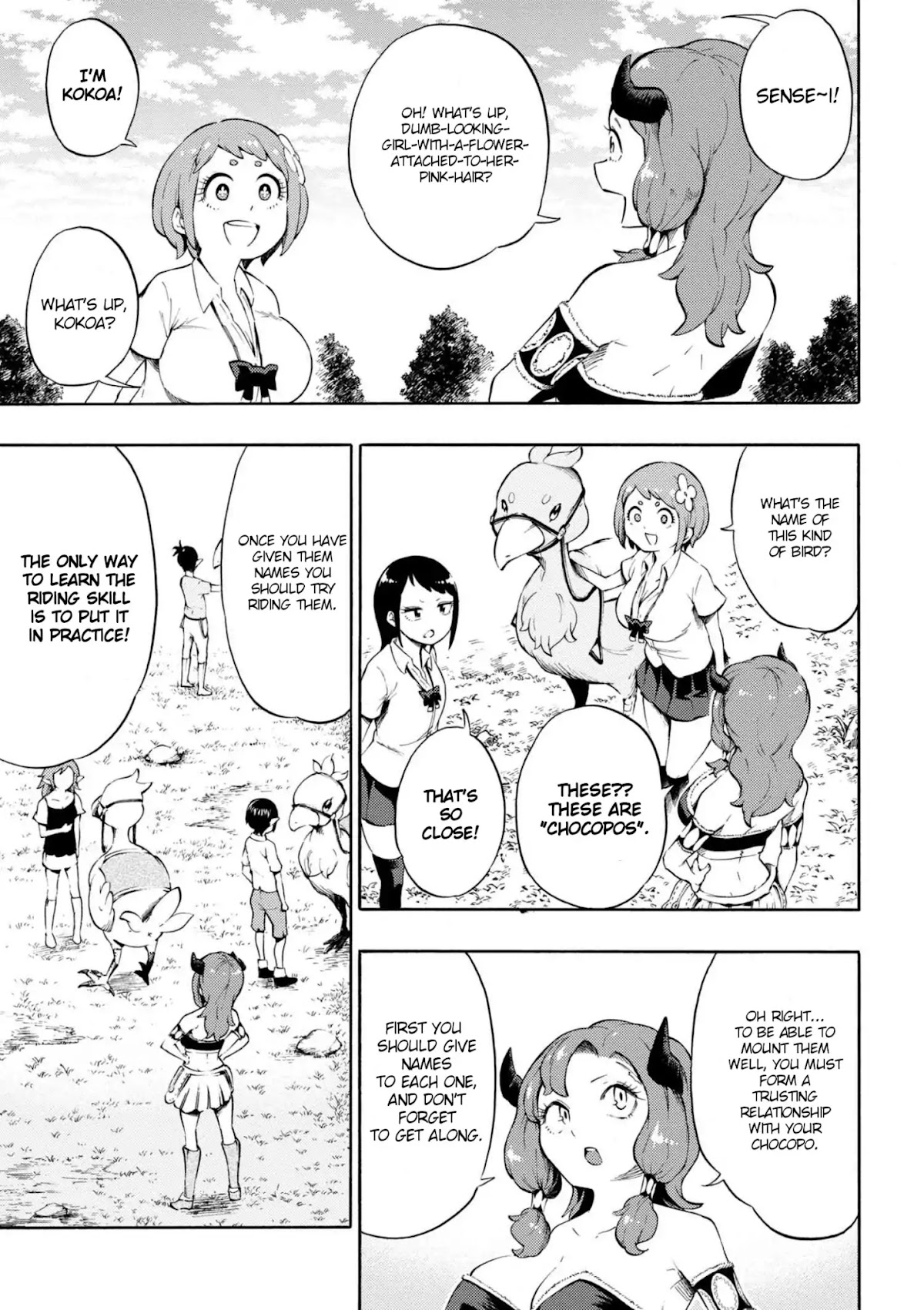 Gal Tensei - Isekai Seikatsu Maji Darui Chapter 10 page 11 - Chapter 10: Gyarus, learn the riding skill