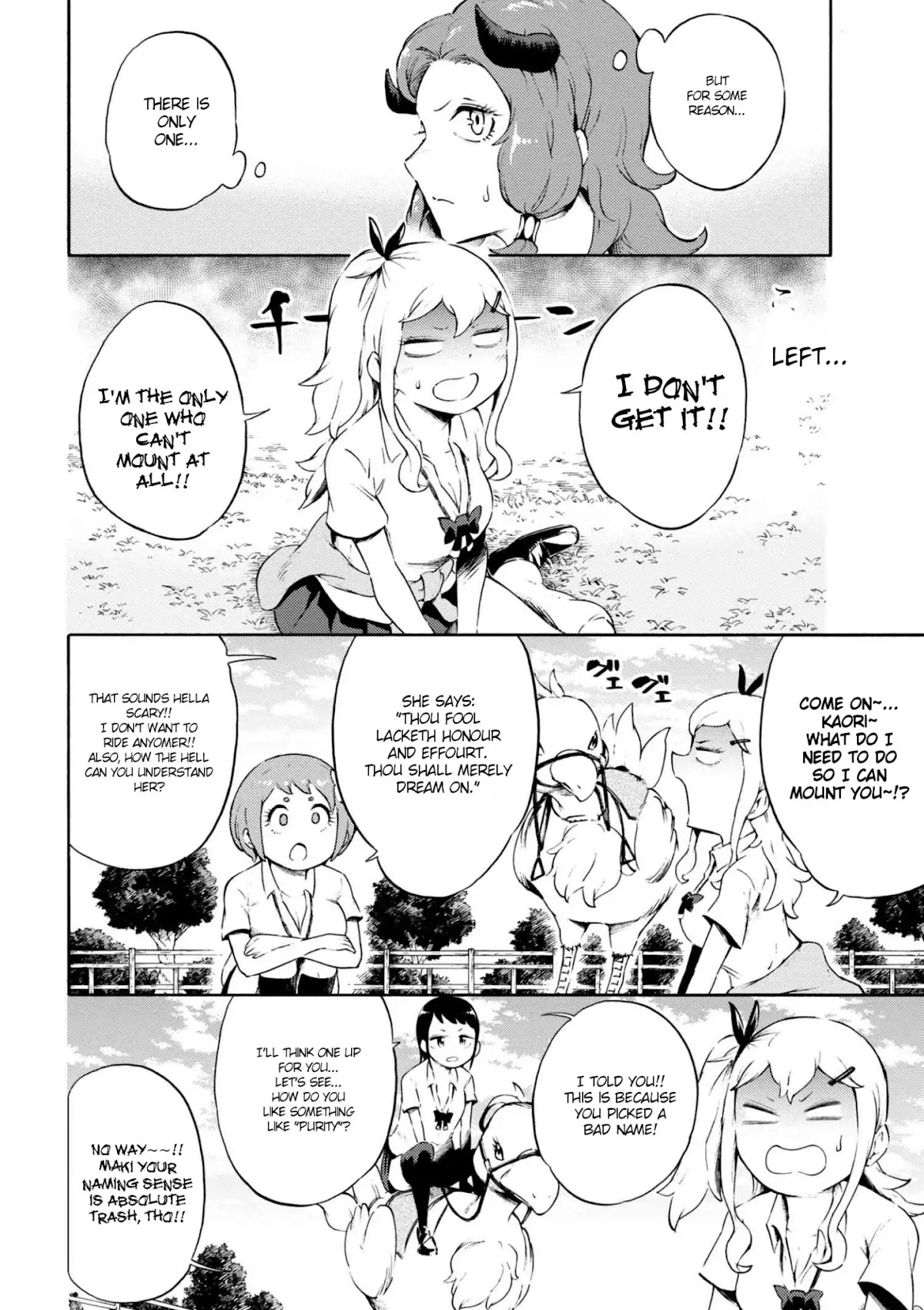 Gal Tensei - Isekai Seikatsu Maji Darui Chapter 10 page 16 - Chapter 10: Gyarus, learn the riding skill